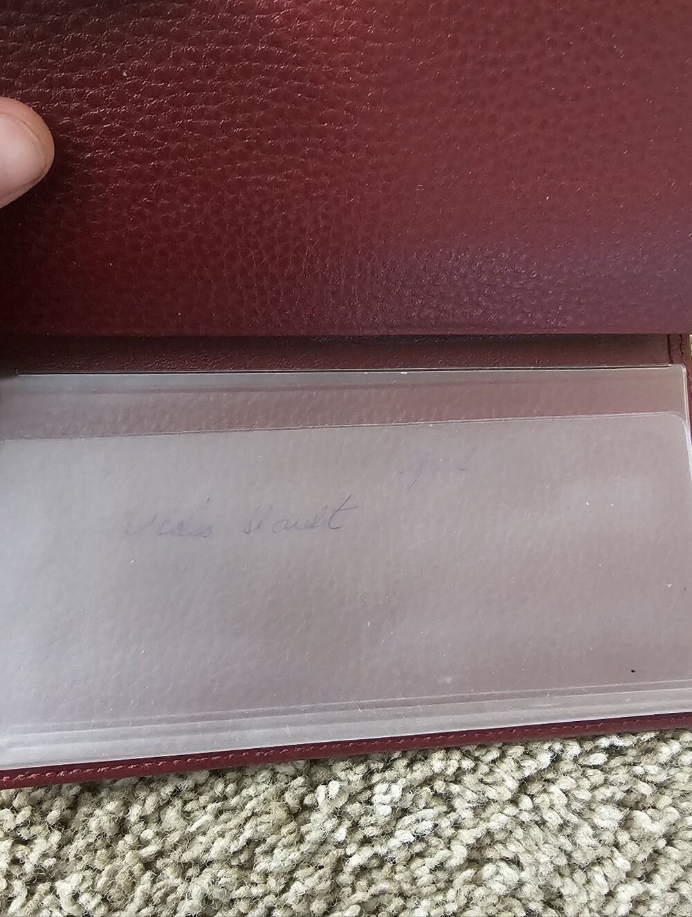 Vintage kate spade Red Leather Clutch - Picture 4 of 6